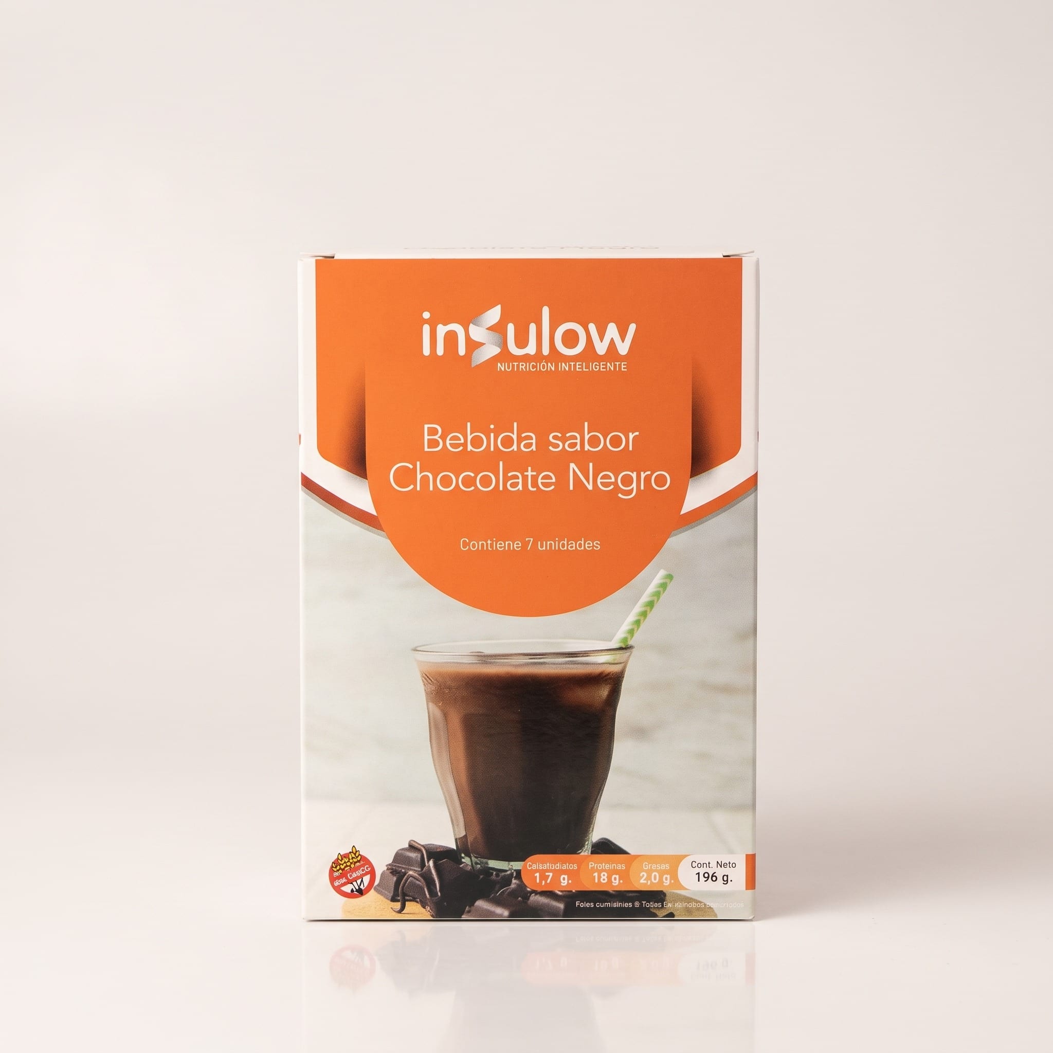 Chocolate negro en sobres