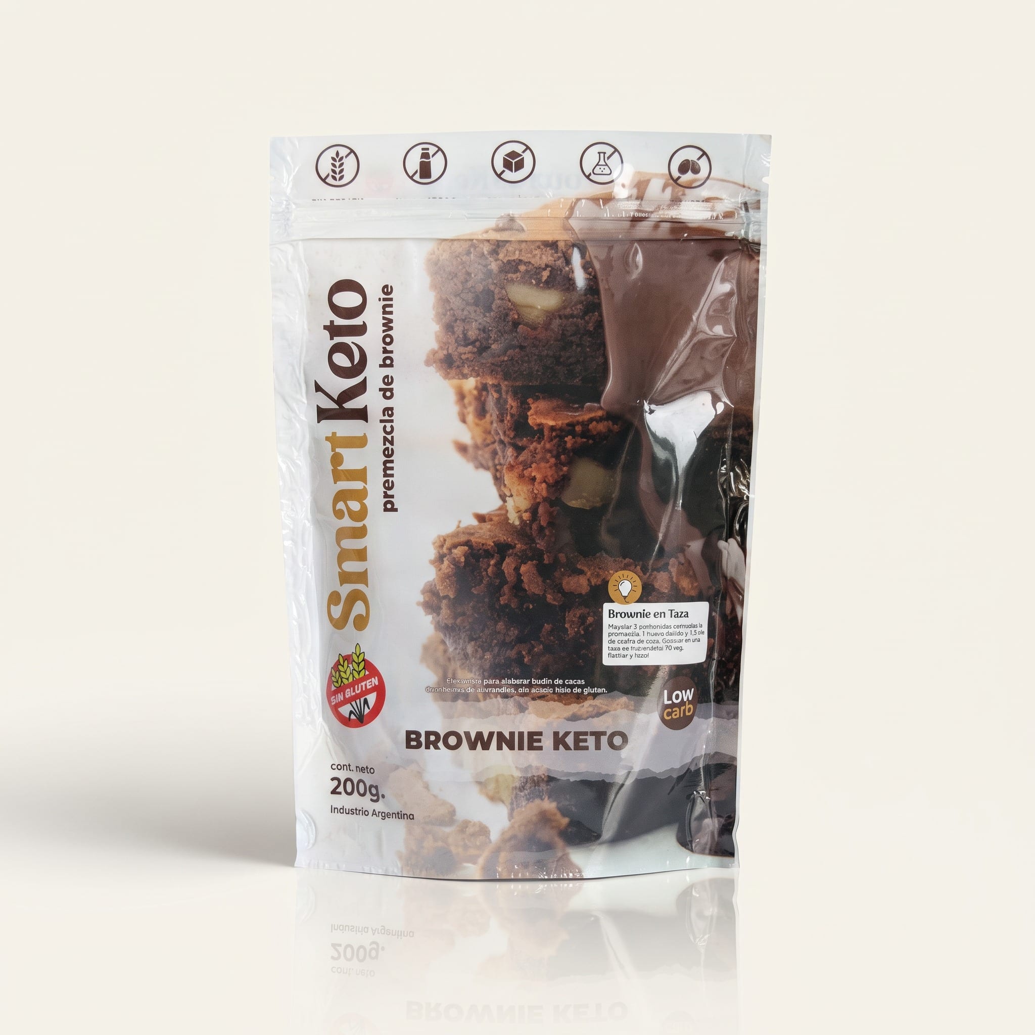 Premezcla keto de brownie